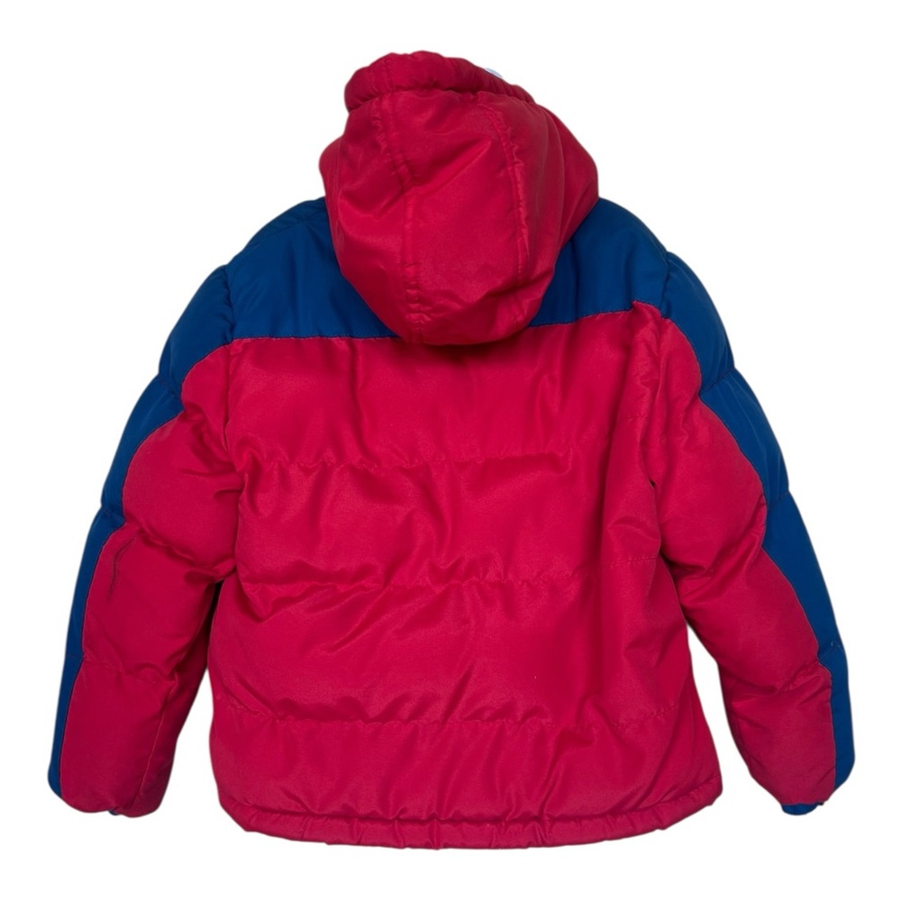 Bundles of 2 Boys Operation Warm Kids Blue and Red Puffer Jacket Size 5/6 - Picture 5 of 6